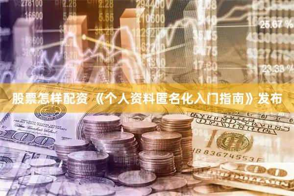 股票怎样配资 《个人资料匿名化入门指南》发布